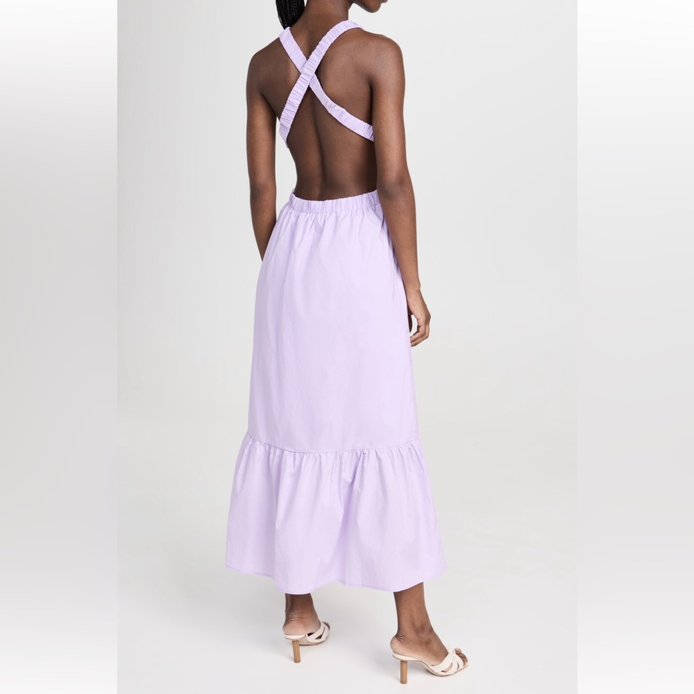 English Factory Elastic Detail Sleeveless Dress, size S - Picture 2 of 6